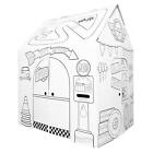 Easy Playhouse Garage - Kids Art and Craft for Indoor and Outdoor Fun, Color