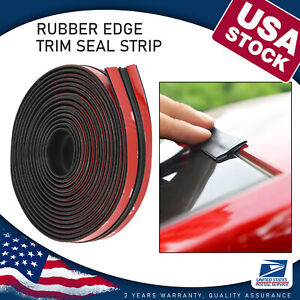 3M Car Front Rear Windshield Rubber Seal Strip Sealed Moulding Trim Accessories (For: Toyota Prius V)