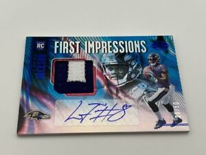 Lamar Jackson 2018 Illusions First Impressions RPA Rookie RC Patch Auto /50