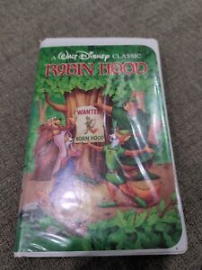 Walt Disney Classic - Robin Hood - VHS 1991 Black Diamond/The Classics #1189
