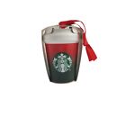 NEW Starbucks 2021 RED/GREEN OMBRE Tumbler Holiday Christmas Ornament