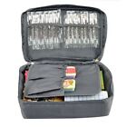 Grey Outdoor Travel First Aid Kit Bag Home Small Medical Box Emergency Survival