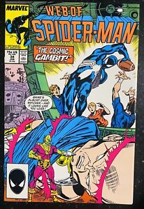 Web of Spider-Man #34 Comic Book January 1988 Marvel Comics