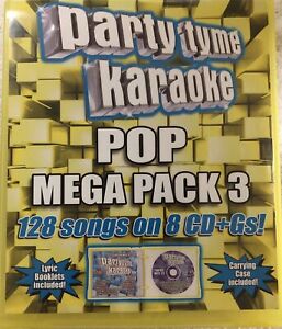 Party Tyme Karaoke: Pop Mega Pack 3 by Party Tyme Karaoke: 128 Songs On CD+G’s!