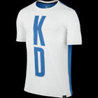 Nike Men's KD 35 Split Tee Shirt White Blue Sz 2XL 778464-101