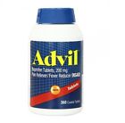 360 Coated Tablets ADVIL Ibuprofen 200 mg Pain Reliever Fever Reducer NSAID