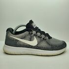 Nike Free RN 2017 880840-002 Wolf Grey Womens Running Shoes Lace Up Size 9