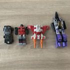 VINTAGE Transformers Lot Of 4 1980s G1 Toys Skywarp, Strafe, Sparkabot, Takara