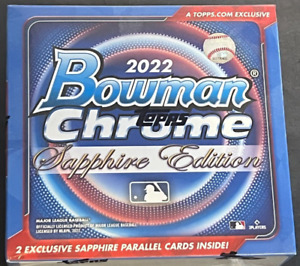 New Listing2022 Bowman Chrome Sapphire MLB Hobby Box FACTORY SEALED Fast Free Shipping