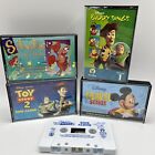 90s Kid Disney 4-Pack Cassette Tape Lot Kid's Music Sing Along 1990s Dance