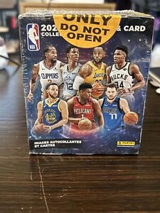 2020-21 Panini NBA Sticker & Card Collection Box | 50 Packs | New Factory Sealed