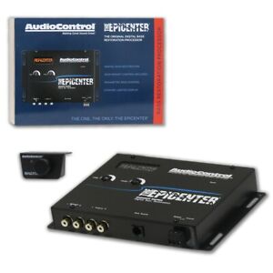 NEW Audiocontrol Epicenter Digital Bass Car Audio Equalizer Black