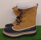 Sorel Caribou Snow Boots Mens Size 8 w/ Removable Liners Waterproof Pristine!