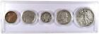 1934 Year Set 5 Coins in AG About Good or Better Condition Collectible Gift Set