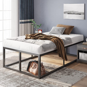 Joseph 45Cm Single Bed Frame with under Bed Storage and Mattress Base - Industri