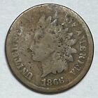 New Listing1866 Indian Head Cent - Cheap Better Date Penny; N040