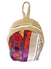 handcrafted beautiful colorful embroidery zipper backpack .Palestinian/Egyptian