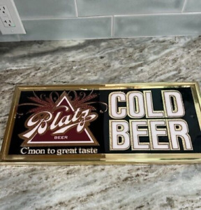 Blatz Beer Sign Cold Beer Vintage