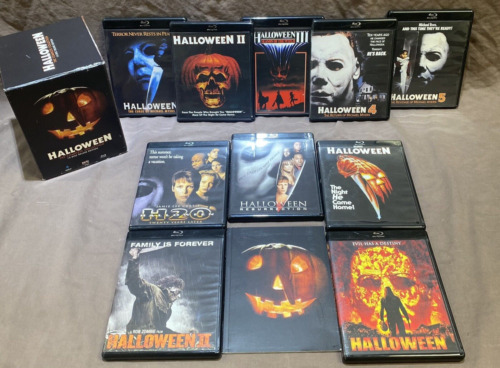 Halloween- The Complete Collection- 15 Disc Blu Ray Deluxe Edition