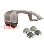 HoMedics Percussion Action Massager with Heat and Dual Pivoting  Heads New