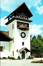 Postcard: Frankenmuth, MI Frankenmuth Bavarian Inn Glockenspiel Pied Piper Clock