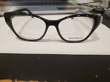 NEW Salvatore Ferragamo SF2827-001- Black Eyeglasses ITALY MADE 53/16/140