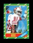 Jerry Rice 1986 Topps Rookie RC 161 SAN FRANCISCO 49ERS HOF