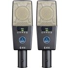 AKG C 414 XLS/ST Large Diaphragm Studio Condenser Microphone - Matched Pair