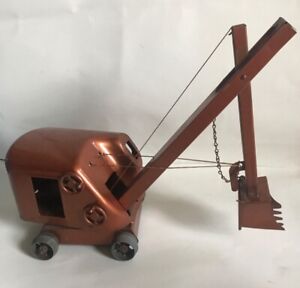 Structo Toys Steam Shovel Construction Co Earth Mover Crane - Pressed Steel