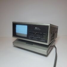 Panasonic TR-4060P BiSider TV/FM-AM Radio/Clock Digital Folding DEC 1982 Working