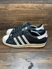 Mens Adidas Superstar 80s Human Made Core Black Cloud White Off White FY0729