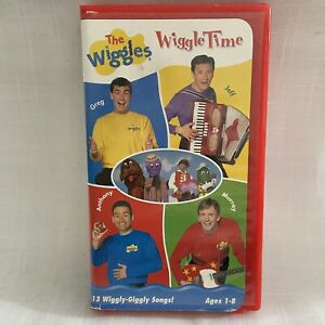 Wiggles, The: Wiggle Time (VHS, 1999, Red Clam Shell)