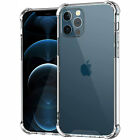 For iPhone 15/14/13/12/Pro/Max/Mini/11 Case Crystal Clear Slim Shockproof Cover