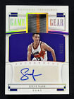 2022-23 National Treasures Steve Nash Game Gear GU Patch Jersey Auto /25