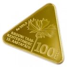 Estonia gold 999.9 coin 100 krone 2007 -15 years of Krone- in box UNC 7.7gr. n1
