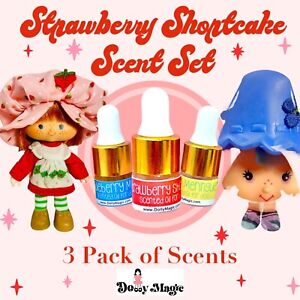 3 pack: DIY Doll Scent Fragrance Kit for Vintage Strawberry Shortcake Dolls!