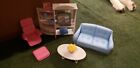 Barbie So Real So Now Family Room PlaySet Mattel 1998 67553-93