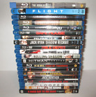 Action Blu-ray Lot (20) Collateral-Deja vu-Jack Reacher-Book Of Eli-Training Day