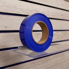 Decorative Slatwall Vinyl Inserts BLUE 130 ft x 1.25 in
