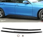 For 13-18 BMW F30 3 Series M performance  style  Side Skirt Extension Splitter