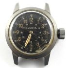 Vintage Bulova Type A17A US Military 17J 10BNCH Wrist Watch PROJECT! lot.18