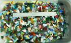 1 LB (200+) STAINED GLASS MOSAIC PIECES ~Mixed Color Shape Texture 1