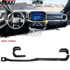 Carbon Console Dashboard Surrounding Panel Trim For Ford F150 Raptor R 2021-2024