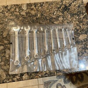 Vintage =Craftsman= VV 8 Pc Metric Combination Wrench Set 8mm-17mm Forged In USA
