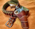 Hand Draw Holster fits Single Action Ruger Colt Western Leather Gun Holster