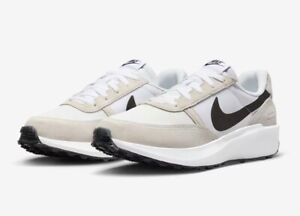 Size 11.5 - Nike Waffle Debut White Brown Suede Shoes