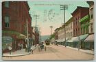 Little Falls New York~Main Street~Central Cigar Store & Newsstand~1912 PC