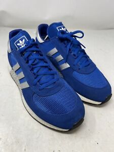 Adidas Stripes Men's Blue Running Shoe Sz 10.5 SHW675001