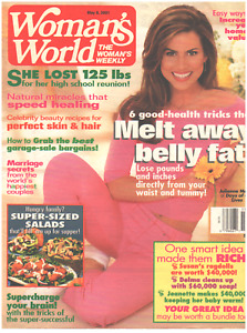 WOMANS WORLD Magazine May 8 2001 Julianne Morris Days Of Our Lives Super Salads