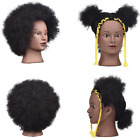 African Mannequin ad with 100% Human Hair Afro Curly Cosmetology Manican Mannequ